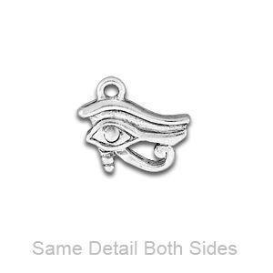 Egyptian Eye of Horus Silver Charm