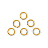 Gold Split Rings for Bracelet Watch ... ''Watch Face Not Included''- 12 pieces per bag-Watchus