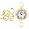 Gold Split Rings for Bracelet Watch ... ''Watch Face Not Included''*-144 pieces per bag-Watchus