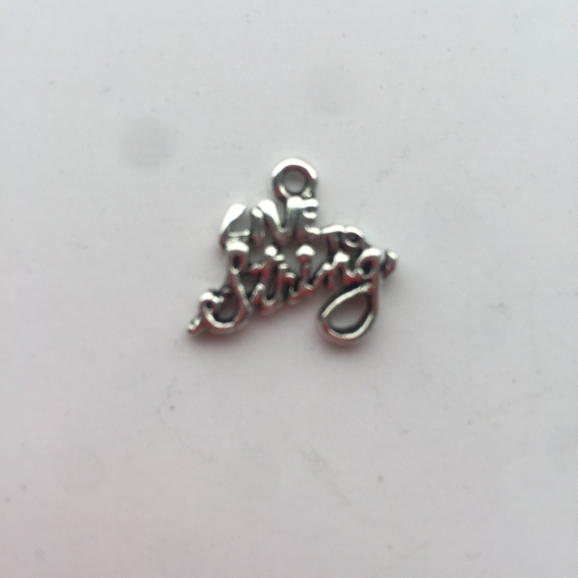 Silver Love to String Charm-Watchus