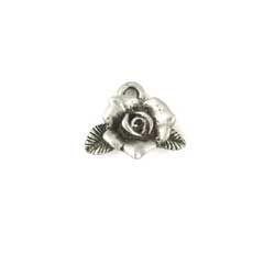 Silver Rose Charm-Watchus