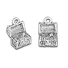 Silver Treasure Chest Charm-Watchus