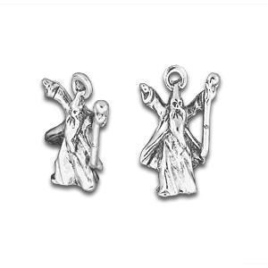 Silver Wizard Charm-Watchus