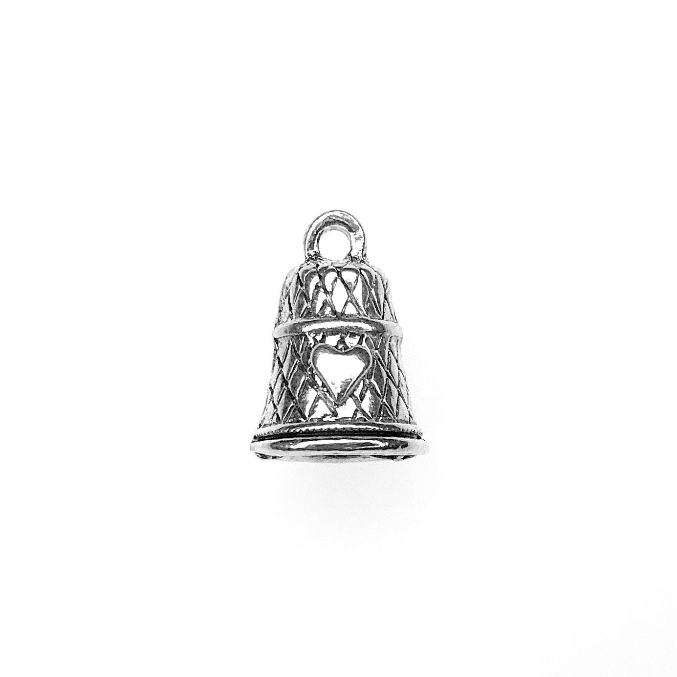 Thimble Silver Charm