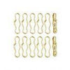 144 pieces - Gold Charm Clips-Watchus