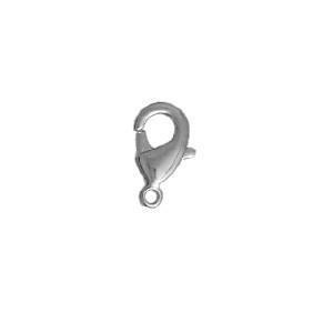 6 pcs - Silver Plated Lobster Claw Clasps-Watchus