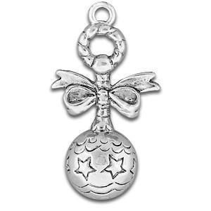 Baby Rattle Pewter Pendant-Watchus