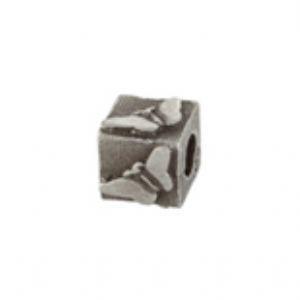 Butterfly Cube Bead - Fits Pandora Bracelets-Watchus