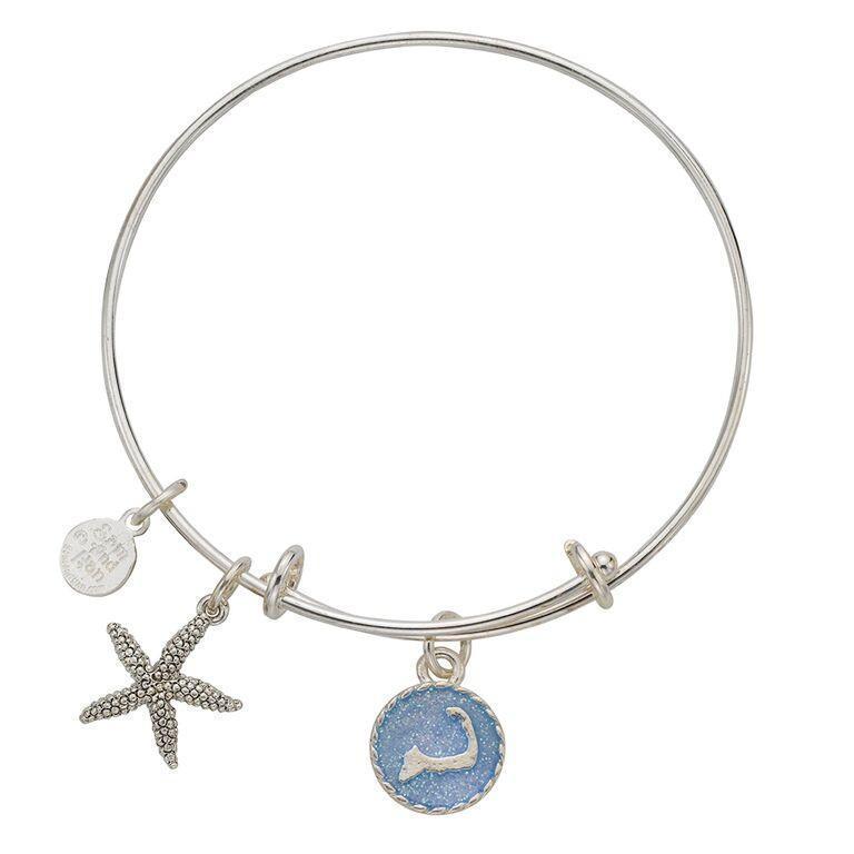 Cape Cod Starfish Bangle Bracelet