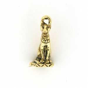 Gold Egyptian Cat Charm