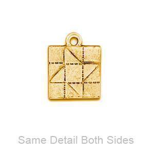 Gold Friendship Star Quilt Block-Watchus