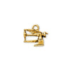 Gold Long Arm Sewing Machine Charm-Watchus