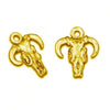 Gold Western Cow Skeleton charm-Watchus