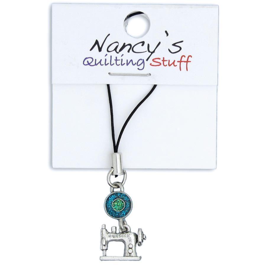 Green Sewing Machine Scissor Charm-Watchus