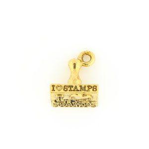 I Love Stamps Saying Charms - C293G-Watchus