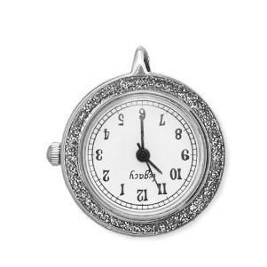 Pendant Watch Face with Silver Epoxy - Final Sale-Watchus
