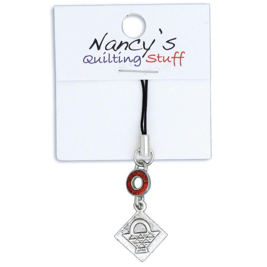 Red Basket Scissor Charm-Watchus