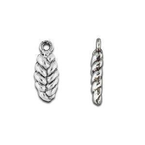 Silver Challah Bread Charm