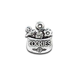 Silver Cookie Jar Charm