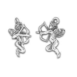 Silver Cupid Charm