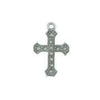 Silver Faux Marcasite Cross charm-Watchus