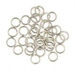 Silver Jumprings 6 mm ...144 pieces per bag-Watchus