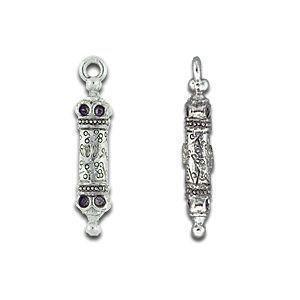 Silver Mezuzah Charm-Watchus