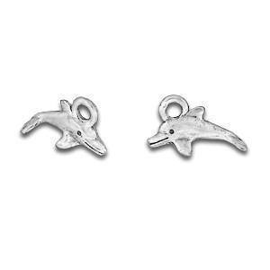 Silver Mini Dolphin charm-Watchus