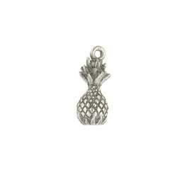 Silver Pineapple Charm
