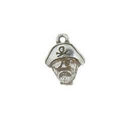 Silver Pirate Charm-Watchus