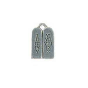 Silver Ten Commandments Charm-Watchus