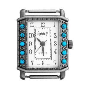Square Turquoise Watch Face_14mm