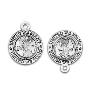 The World United We Stand Saying Charm-Watchus