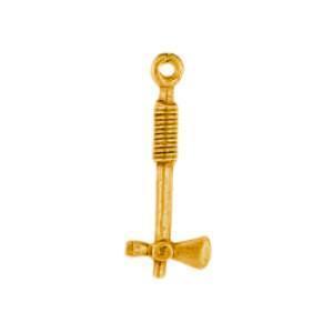 Tomahawk Gold Plated Charms - C174S