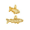 Trout Plated Gold Charms - C514G-Watchus