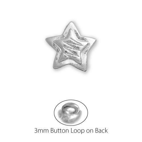 Zig Zag Star Button-Watchus