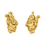 Gold Holiday Charms