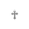 Braided Cross Silver Charm-Watchus