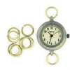 Brass Split Rings for Bracelet Watch ... ''Watch Face Not Included''- 12 pieces per bag-Watchus