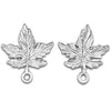 Maple Leaf Silver Charm-Watchus