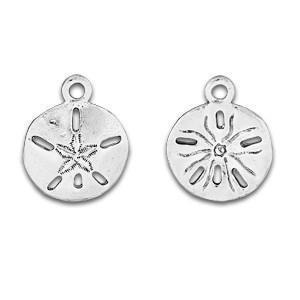 Sand Dollar Silver Charm