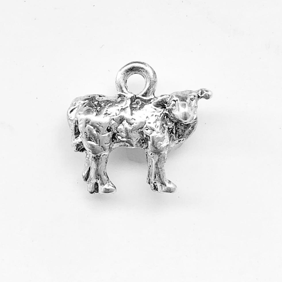 Sheep Silver Charm-Watchus