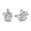 Silver Racehorse Charm-Watchus