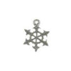 Silver Snowflake Charm.-Watchus