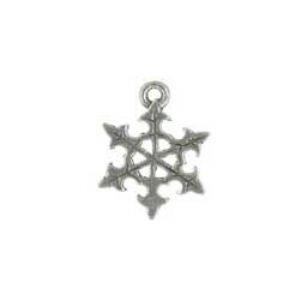 Silver Snowflake Charm.