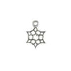 Silver Tiny Snowflake Charm.-Watchus