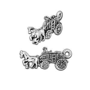 Silver Wells Fargo Coach Charm-Watchus