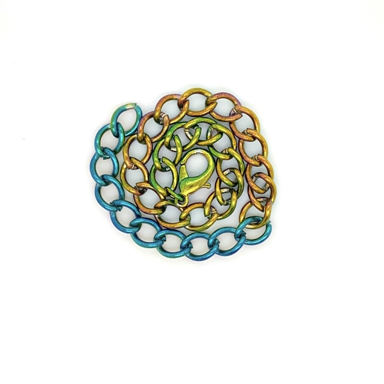 12 pieces - Titanium Color Link Chain - Final Sale-Watchus