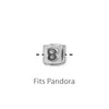 8 Number Bead - Fits Pandora Bracelets-Watchus