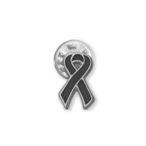 Black Melanoma Ribbon Stick Pin-Watchus